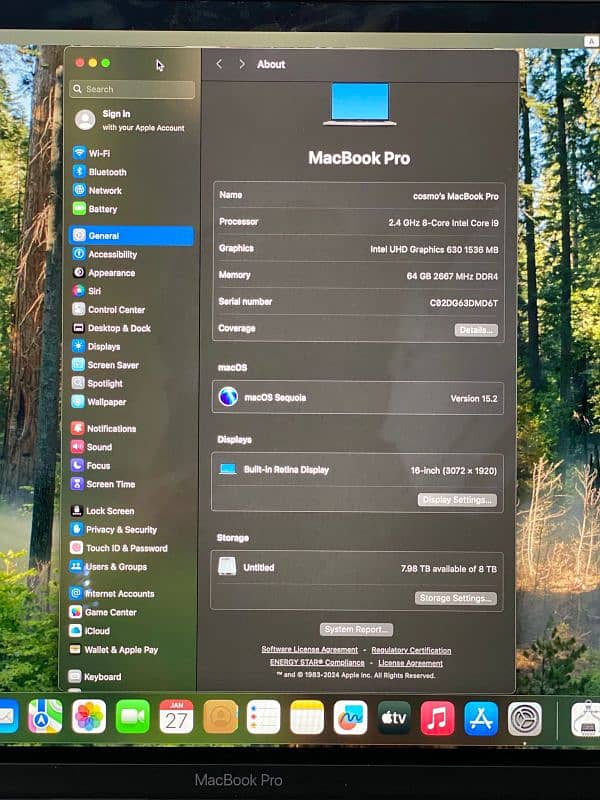 Macbook Pro 2019 16" CTO 5