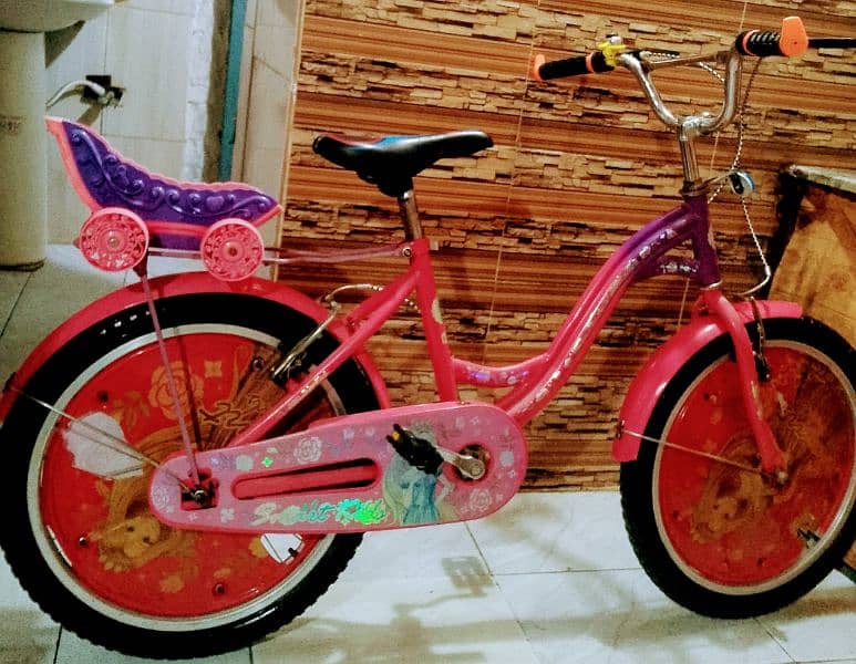 20inch bicycle for baby girl available for sale 0