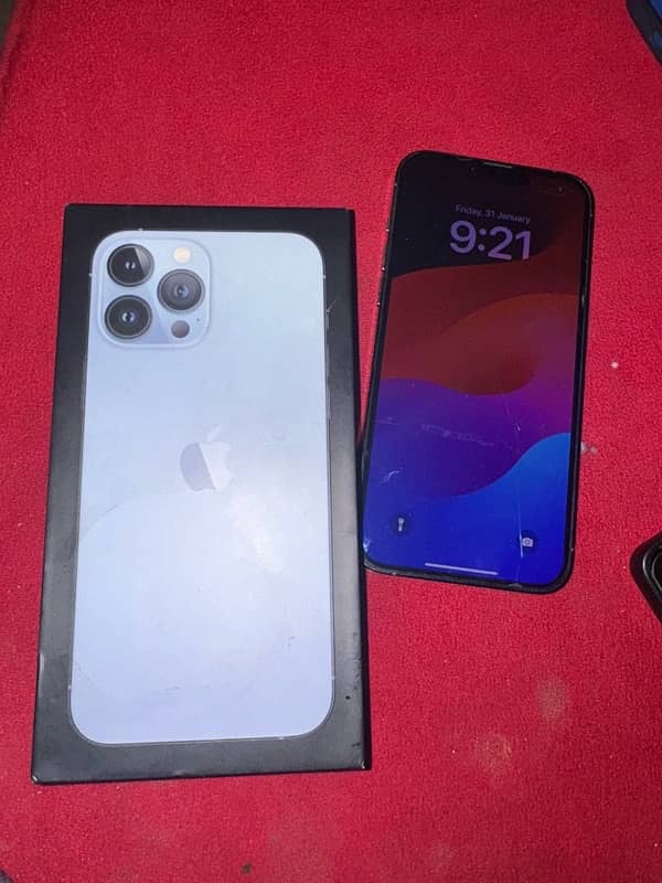 i phone 13 pro Max 128 GB duel Sim 6