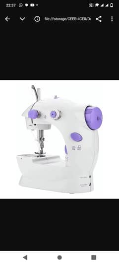 Mini sewing machine imported