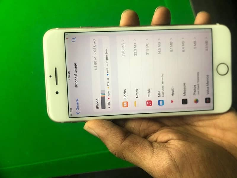 iphone 7plus 32 Gb PTA aproved 99 battery All orginal 1