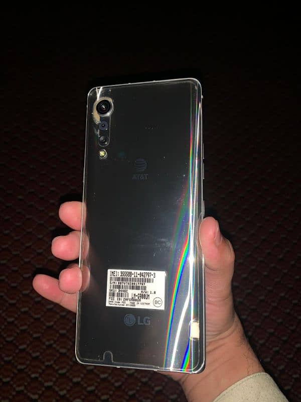 LG VELVET 6/128 GB SILVER COLOR NON PTA URGENT SELL 1