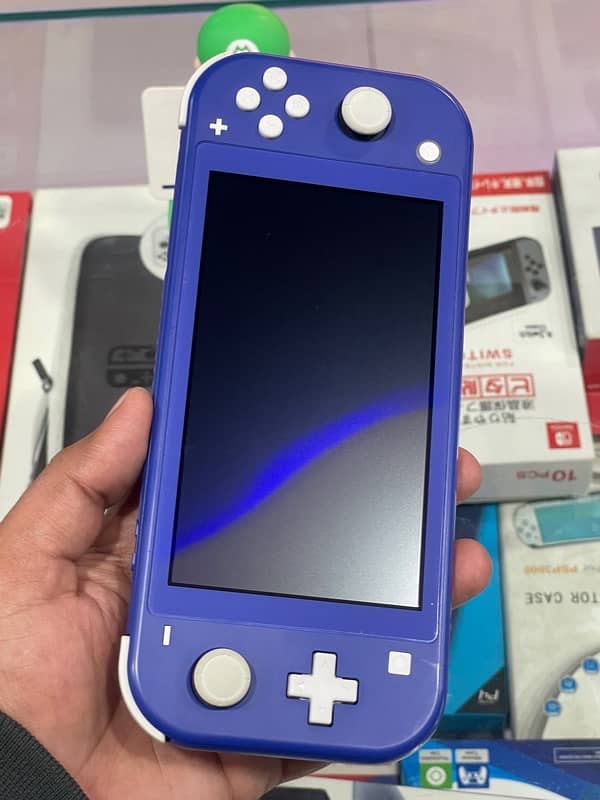 Nintendo Switch Lite Blue And Turquoise Available 2