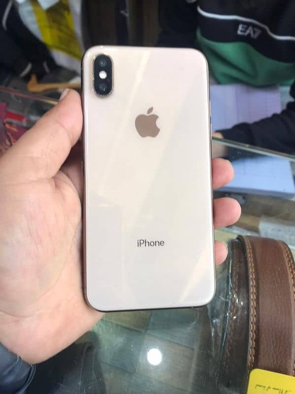 i phone xs panal or battery change hy baqi 10/10 Pta approved Dual 1