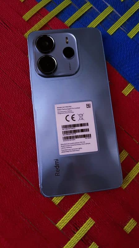 redmi note 14 blue 8/256 full warranty 0