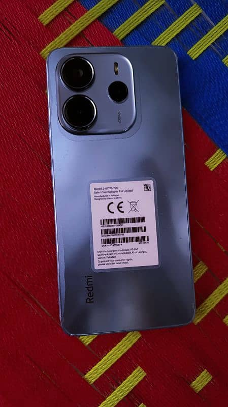 redmi note 14 blue 8/256 full warranty 2