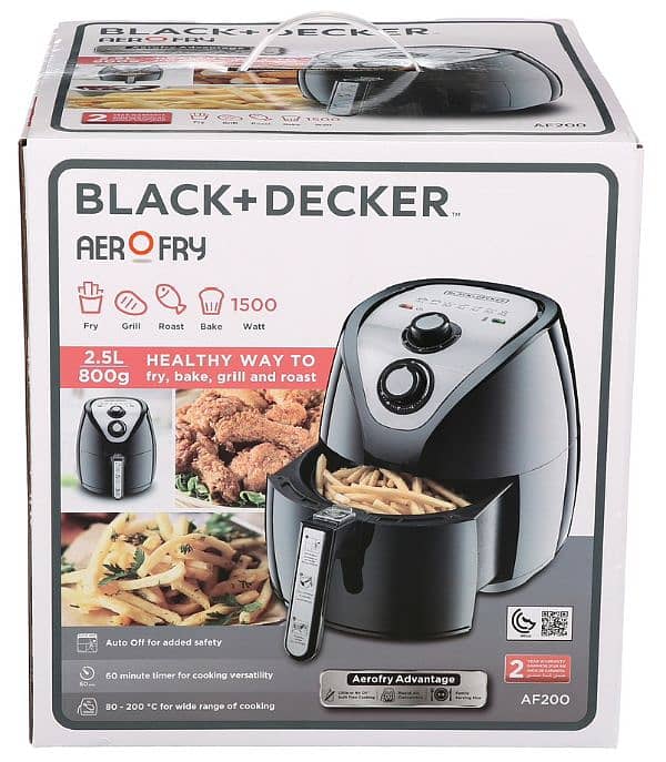 Black Decker Air Fryer AF 200 0