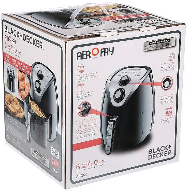 Black Decker Air Fryer AF 200 2