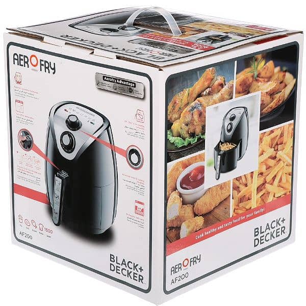 Black Decker Air Fryer AF 200 3