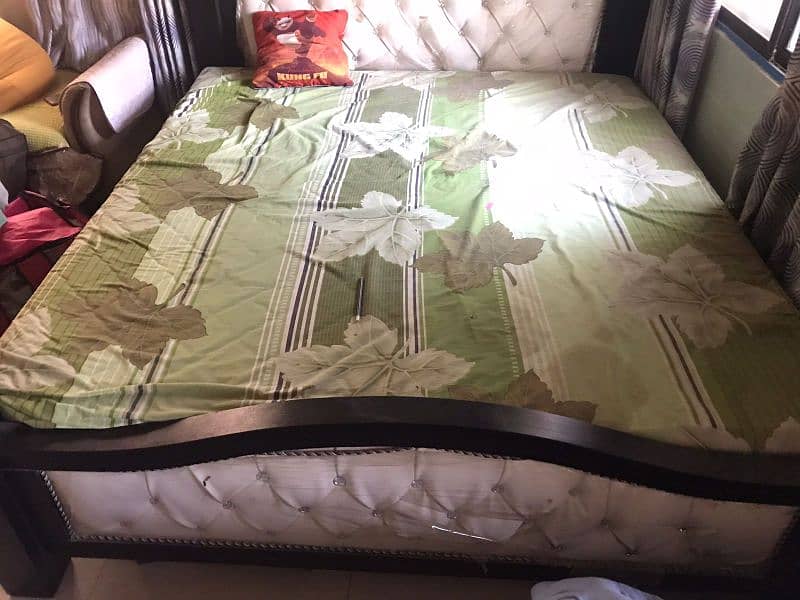 double king size bed  with matress 7