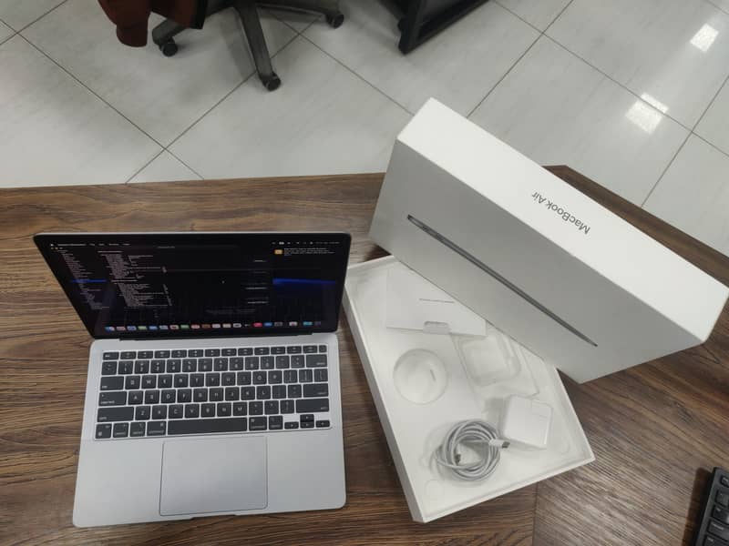 Mac Air M1 (13")–Super Fast–Ultra-Slim-Smooth Performance in warinty 10