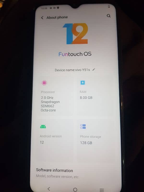 Vivo Y51s 8/128 Excellent SALE/EXCHANGE 2