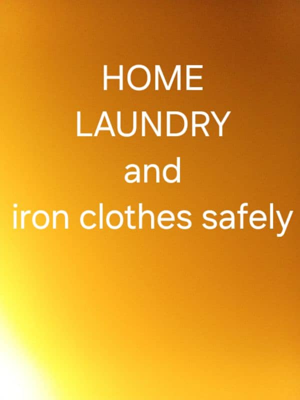 home laundry and iron 0