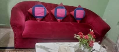 7 seater sofa set Velvet fabric