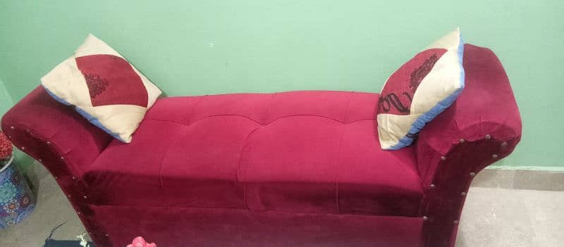 7 seater sofa set Velvet fabric 3