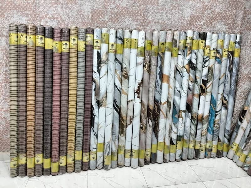 pvc wall penal & wallpaper 1