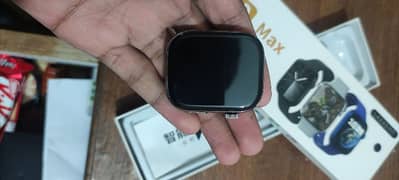 watch 9 max 10/10 amoled  display box  pack