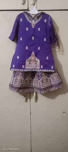 Purple lehenga