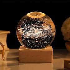 Crystal Ball Lamp - Elegant Decorative Lighting for Sale | OLX" 3