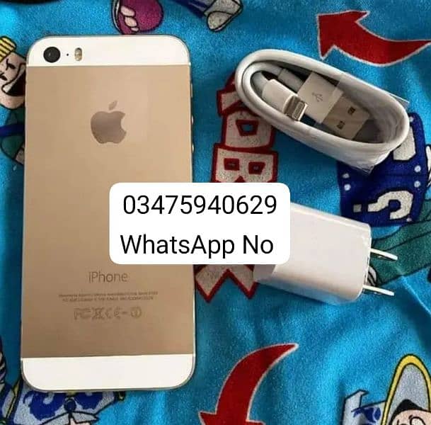 iphone 5S 64GB full box WhatsApp No 03475940629 0