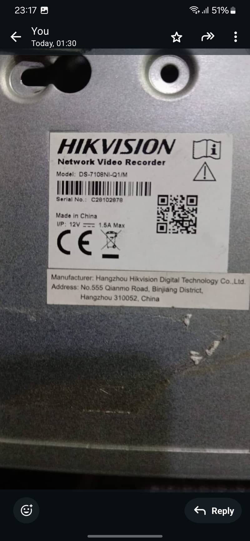 HikVison Nvrs available used but in good condition 1