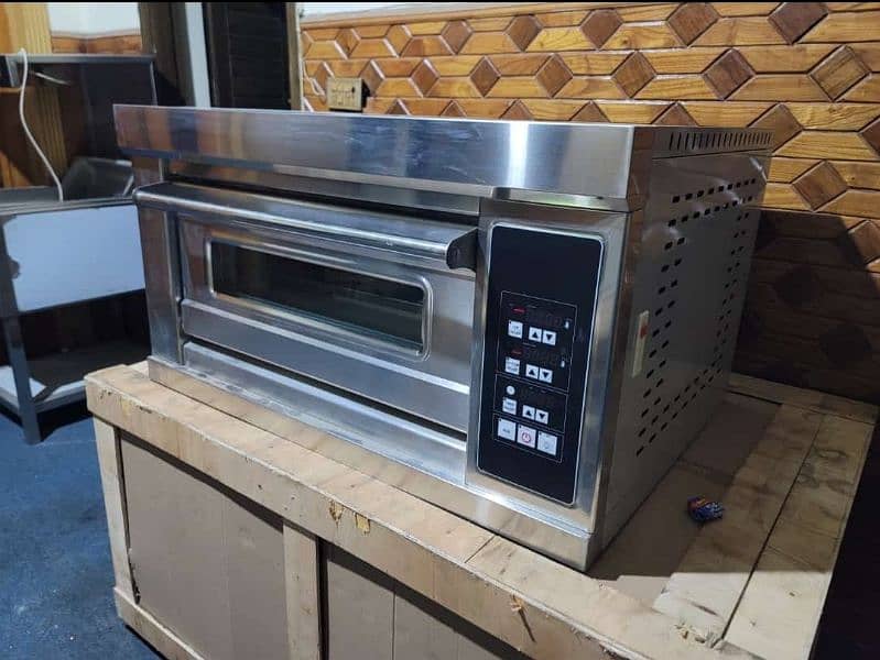 Pizza Deck Oven Hot Plate Grill Fryer Slush Machine Fast food Setup 3