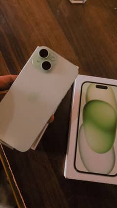 Iphone 15 just box Open new condition directly bought from UK