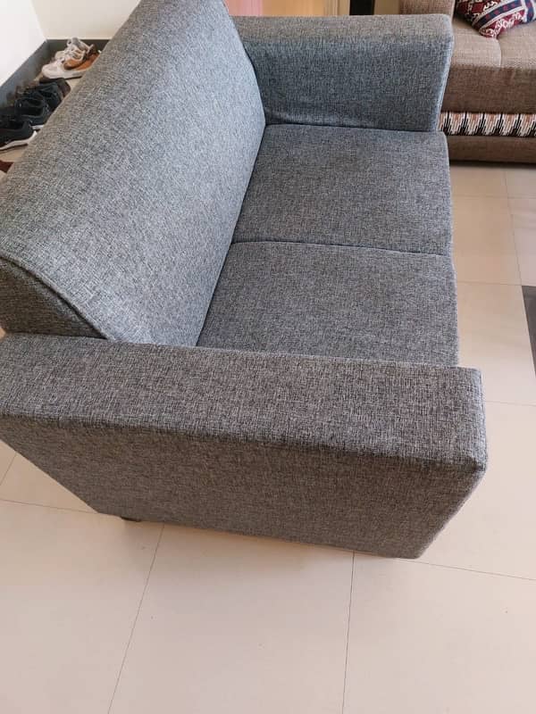 dinning table, 4 seater sofa, Sofa cum bed 8