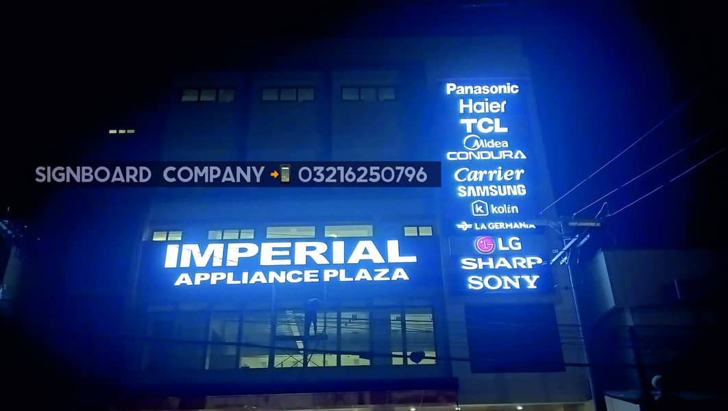 Sign Board in Lahore - Acrylic board- Led & 3D Sign Board- Neon lights 12