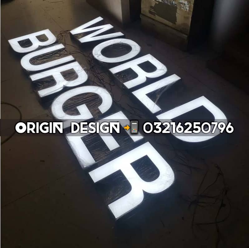 Acrylic Sign Board Maker,Lightbox,3D,LED,Pixel,Moving,Glow,Neon,Signs 2