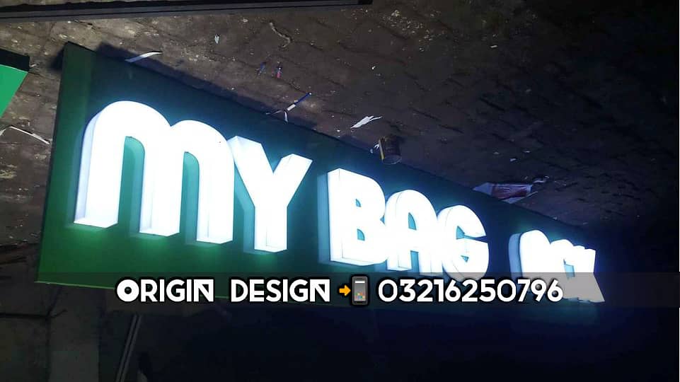 Acrylic Sign Board Maker,Lightbox,3D,LED,Pixel,Moving,Glow,Neon,Signs 6