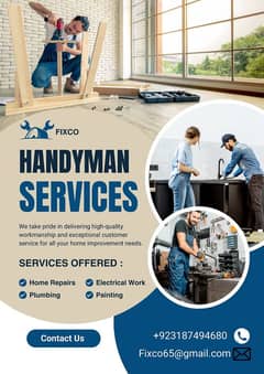 Professional Handyman Services in Karachi