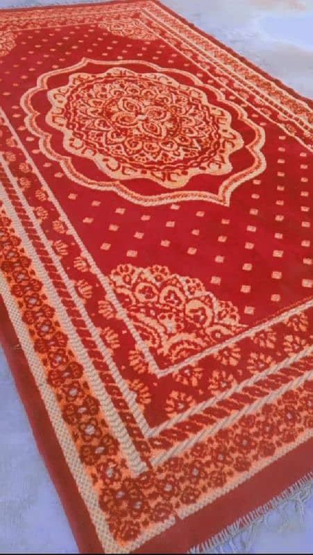 Crimson Red Thin and Cozy Carpet for sale 0