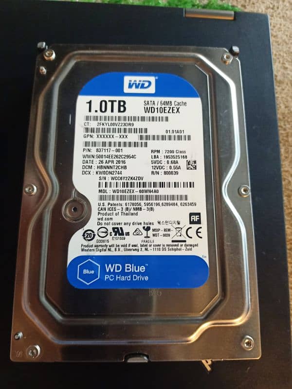 WD Blue 1.0TB 0