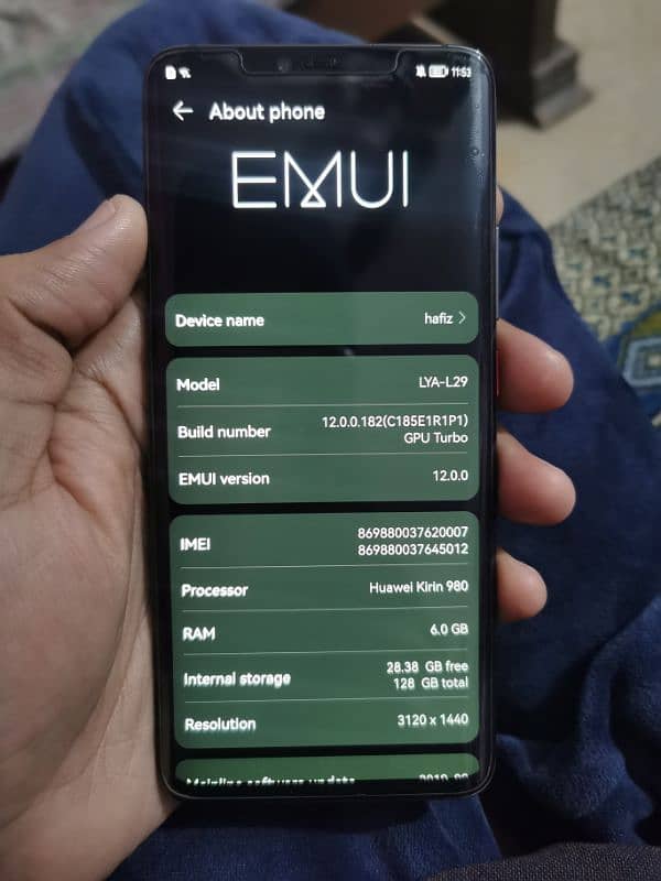 huawei mate 20 pro 6/128 gb 2