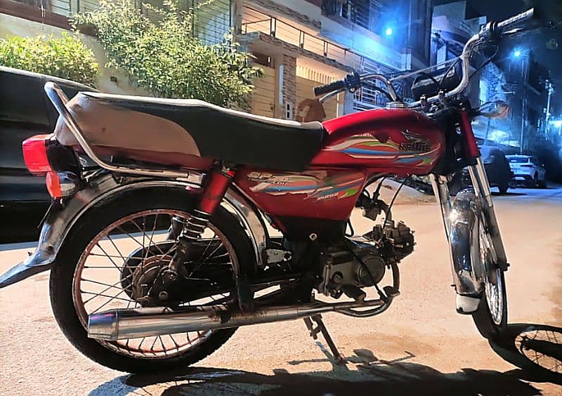 super power red colour bike model 2020 February 70cc bike 10