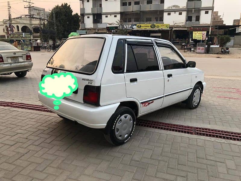 Suzuki Mehran VX 2011model vx.  Minor touchup. fresh. look. CNG petrol on. 13