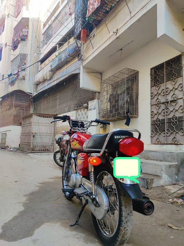 Honda 125 karachi number 2