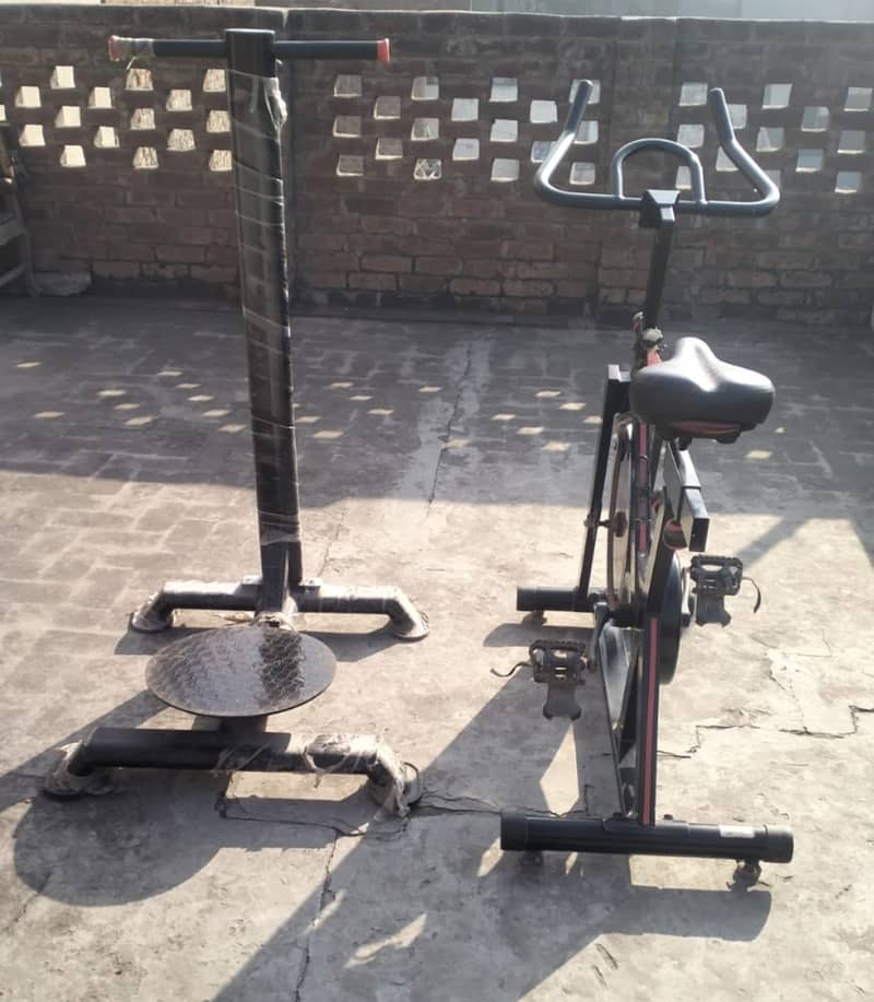 Exercise cycle and tummy trimmer for sale 1