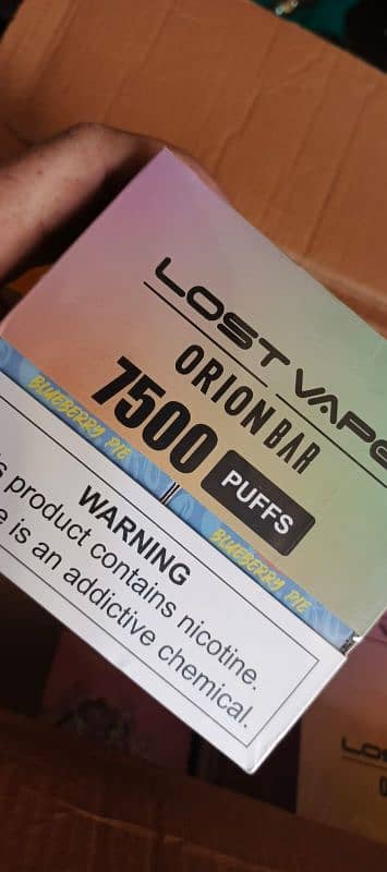 VAPE | ORION 7500 PUFFS | LOST VAPE | PODS | DISPOSABLE VAPE | FLAVOR 2