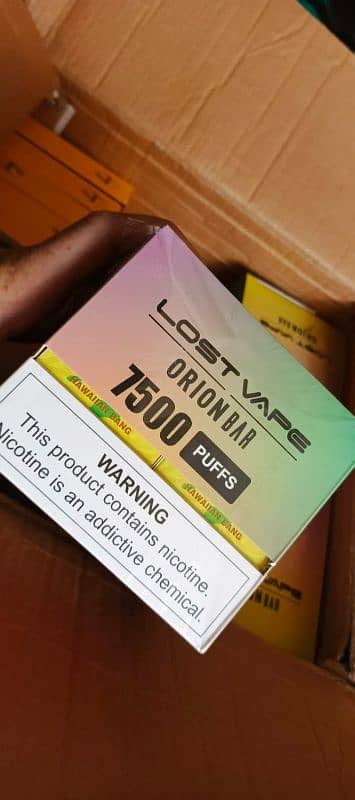 VAPE | ORION 7500 PUFFS | LOST VAPE | PODS | DISPOSABLE VAPE | FLAVOR 8