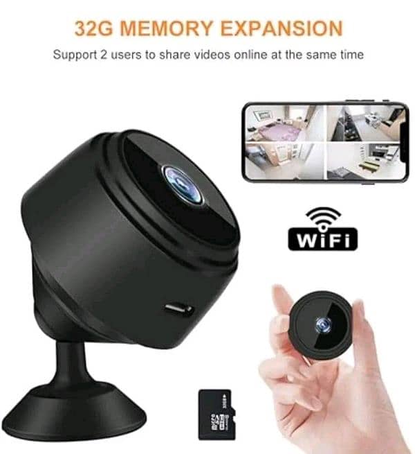 A9 Mini Wifi Camera | Full HD | Box Pack Stock 1