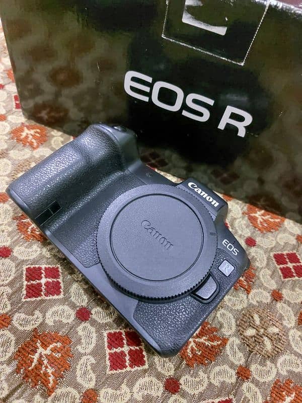 Canon Eos R Body with Box 34k Shutter 1