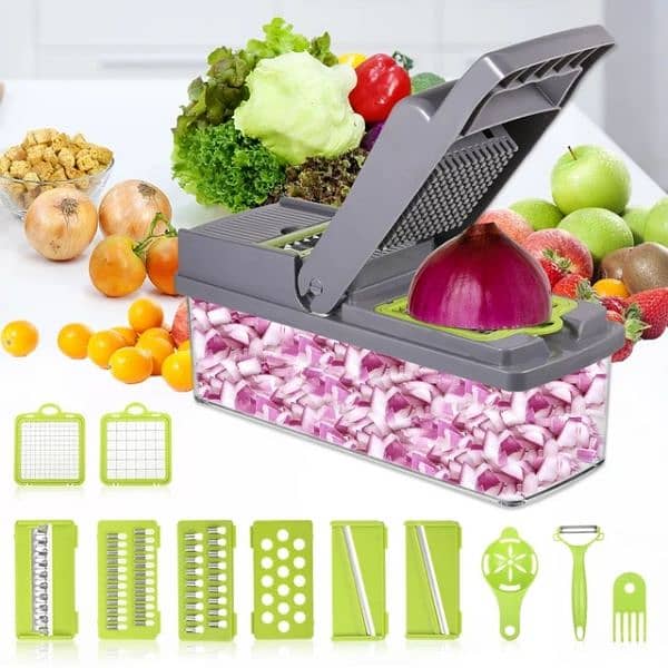 Vegetable Chopper - 16 in 1 Mandoline Slicer 0