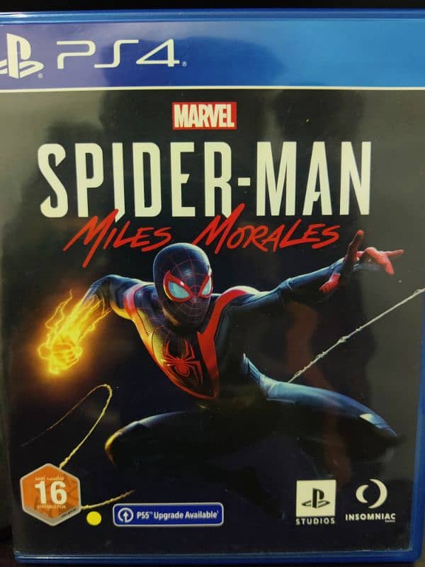 SPIDERMAN MILES MORALES PS4 NEW 0