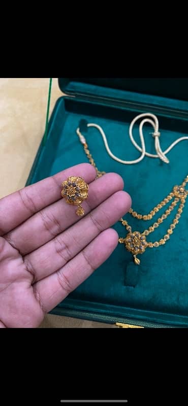 gold jewellery set 3