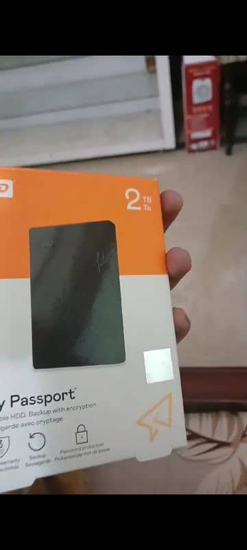 2 Tb Wd external hard drive original 0