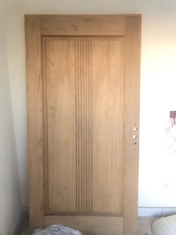 wooden Door one Pair set for sale 0