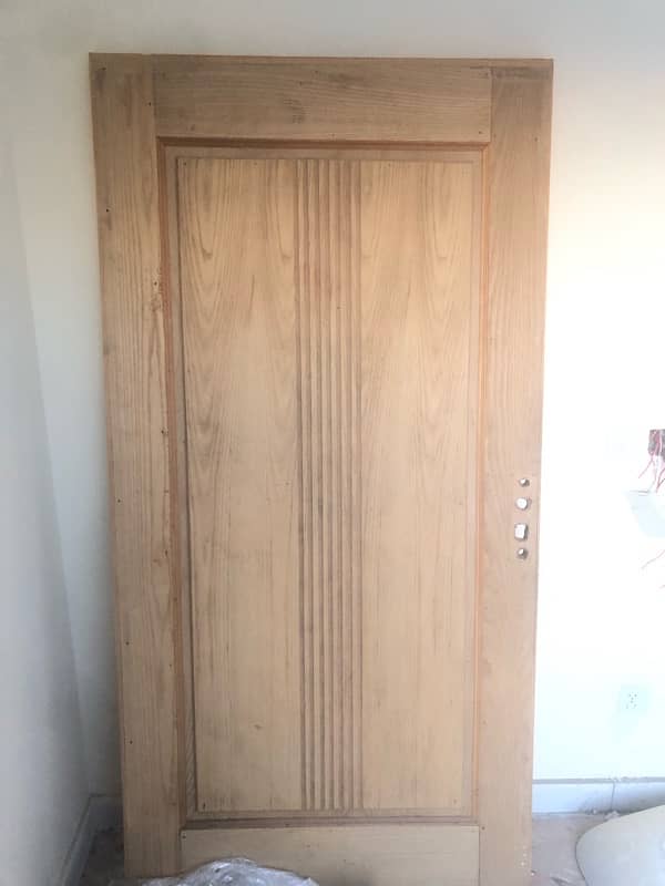 wooden Door one Pair set for sale 1