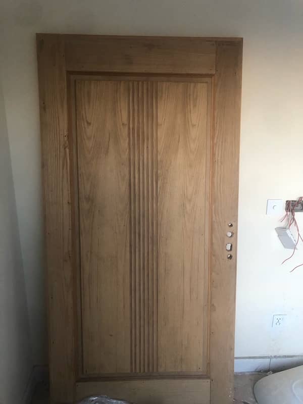 wooden Door one Pair set for sale 2